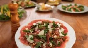 Carpaccio salade
