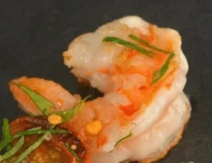 Spies met grote gamba's